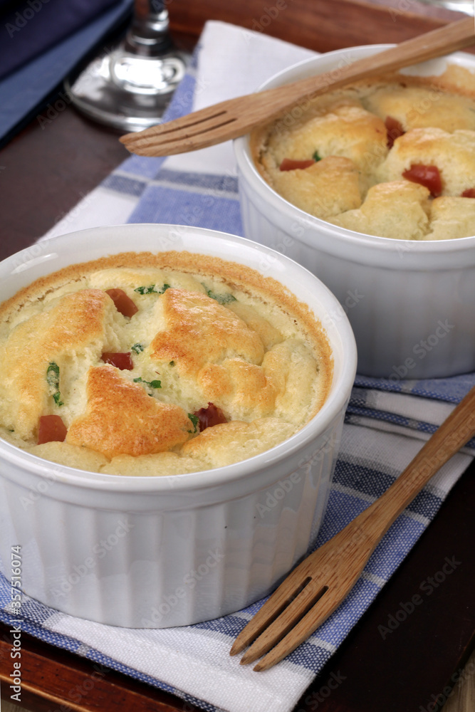 soft souffle of pine nuts and herbs soft souffle of pine nuts and herbs