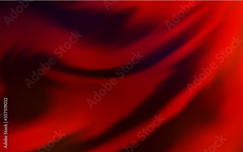 Dark Red vector glossy abstract layout.