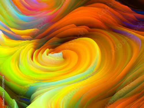 Swirling Colors Wallpaper