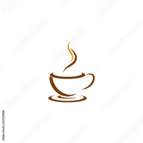 Coffee cup symbol Logo Template vector icon