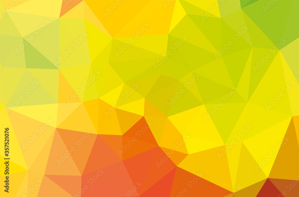Yellow vivid polygonal vector background. geometric vector illustration. creative design template Yellow vivid polygonal vector background. geometric vector illustration. creative design template