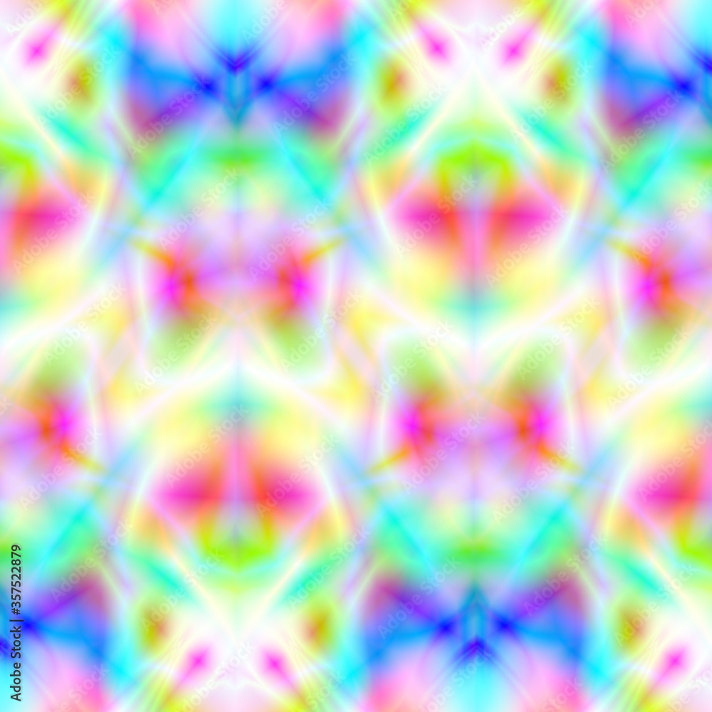 colorful tie dye pattern square