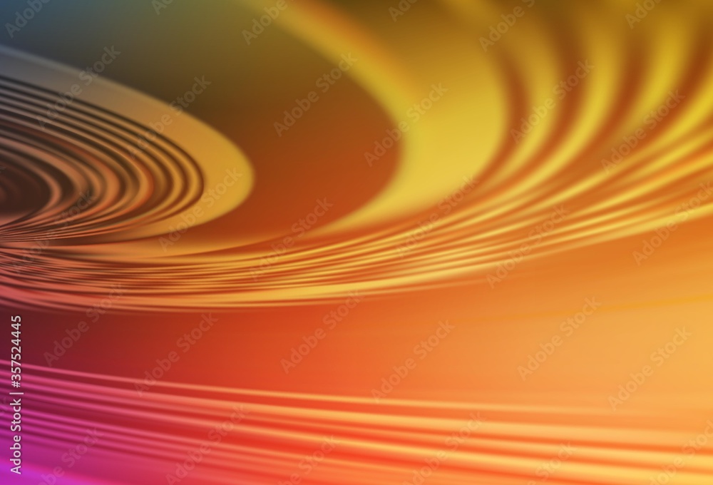 Light Orange vector pattern with curved lines. Light Orange vector pattern with curved lines.