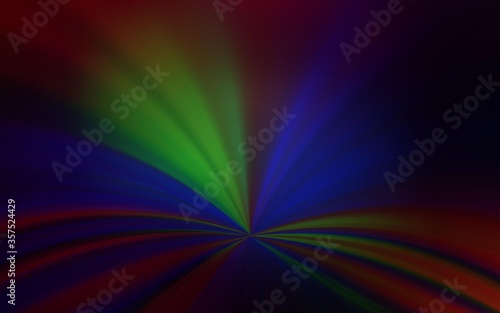 Dark BLUE vector modern elegant background.