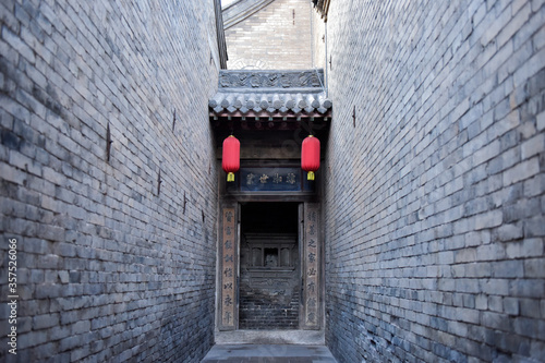 Photography Lingshi County, Shanxi Province, China: May 27, 2018 - Ancient Chinese manors