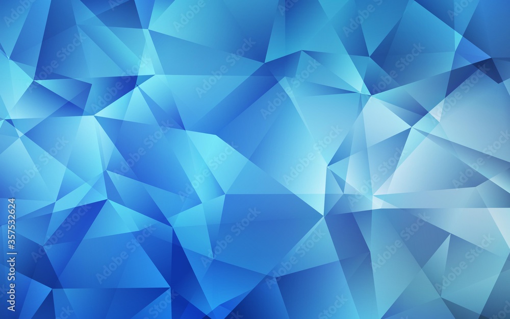 Light BLUE vector low poly layout. Light BLUE vector low poly layout.