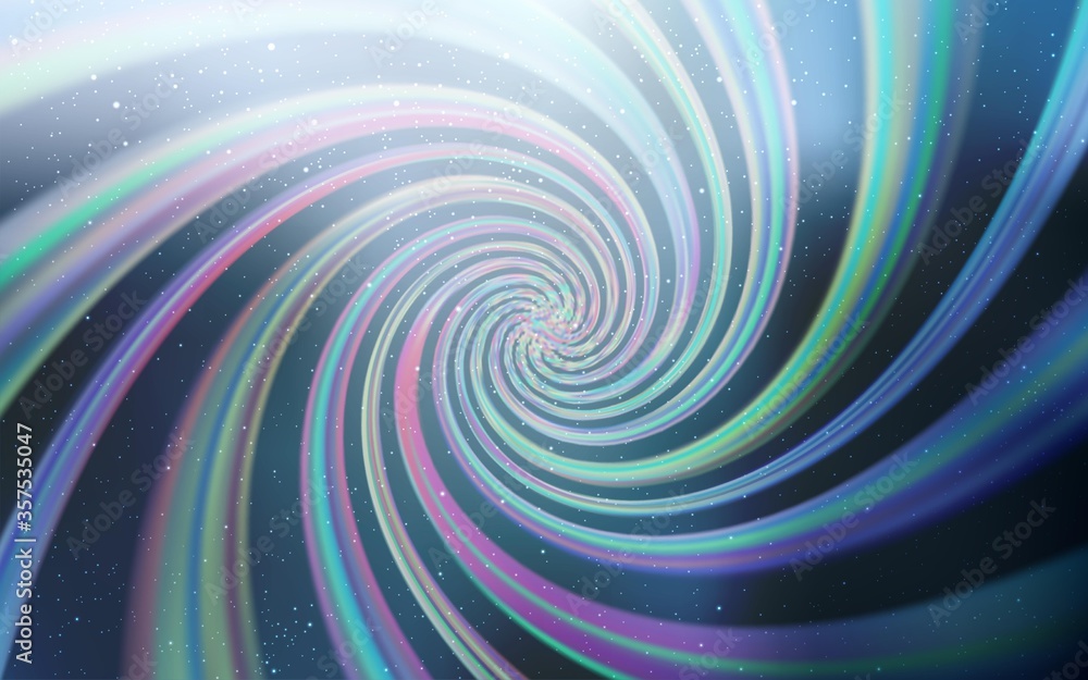 Light BLUE vector texture with milky way stars. Light BLUE vector texture with milky way stars.