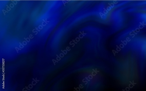 Dark BLUE vector abstract bright pattern.