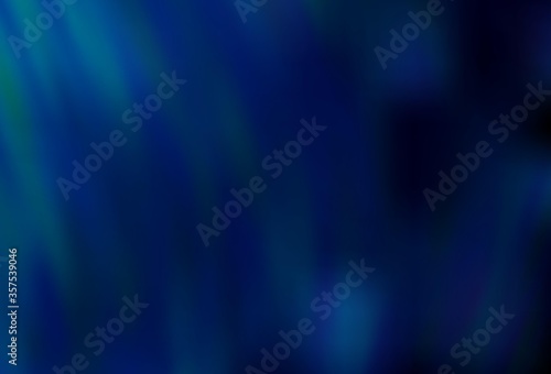 Dark BLUE vector modern elegant background.