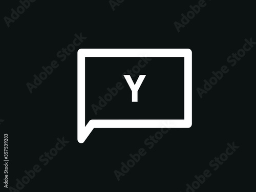 Fototapeta Capital letter Y vector image