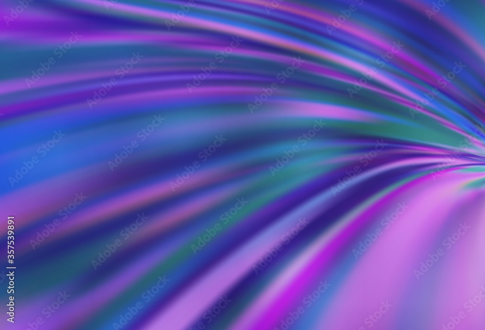 Obraz premium Light Purple vector blurred and colored pattern.