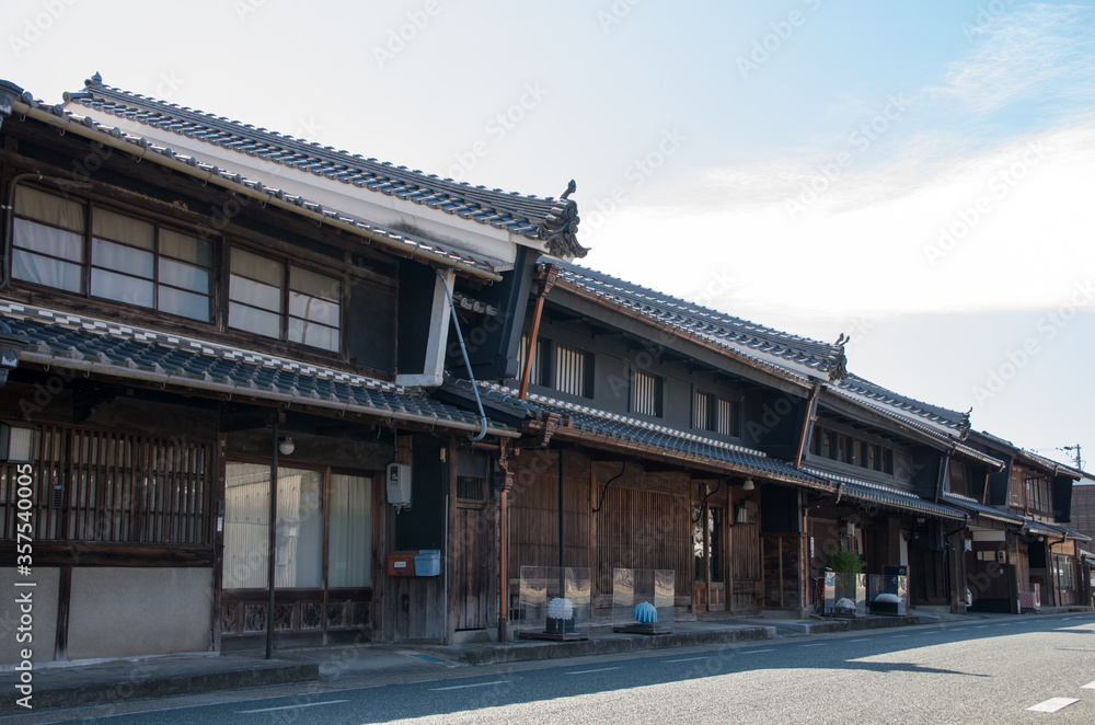うだつの上がる町並み うだつの上がる町並み