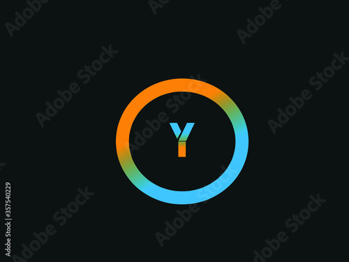 Fotografie Capital letter Y vector image