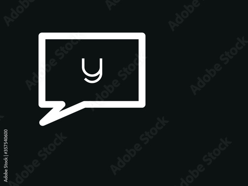 Fototapeta Capital letter Y vector image