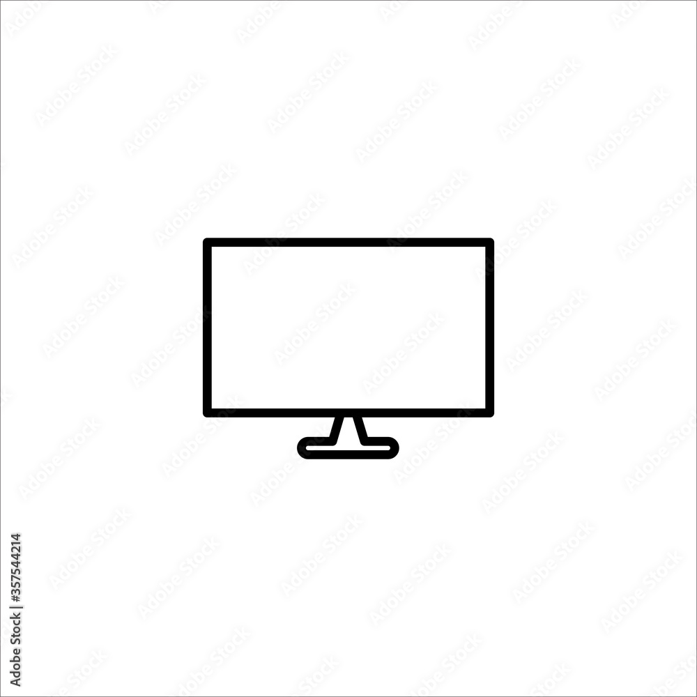Monitor line icon Monitor line icon