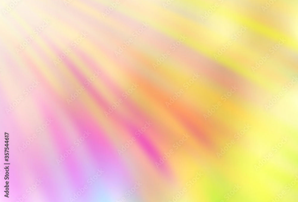 Light Pink, Yellow vector texture with colored lines.