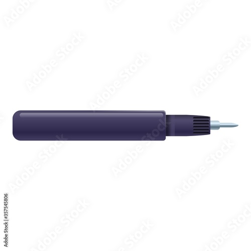 Soldering equipment icon. Cartoon of soldering equipment vector icon for web design isolated on white background