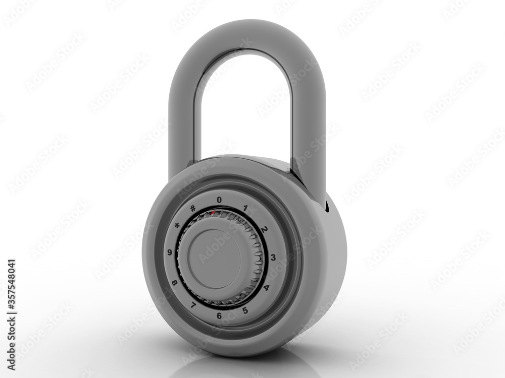 3d illustration Safety concept: Closed Padlock on digital background 3d illustration Safety concept: Closed Padlock on digital background