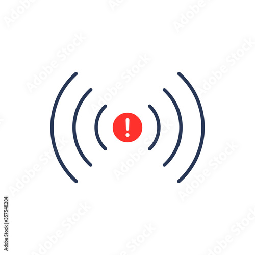 wifi icon like no internet or connection