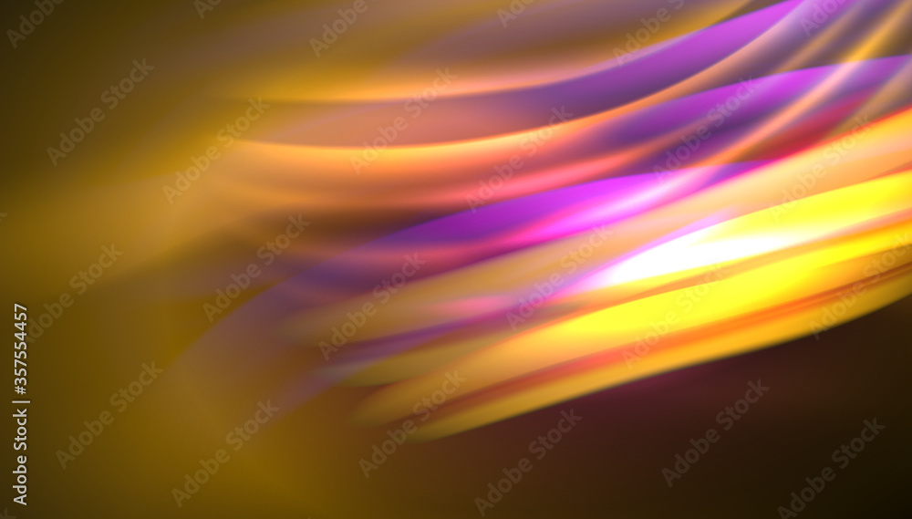 Obraz premium Creative fluid wave lines abstract background. Trendy abstract layout template for business or technology presentation, internet poster or web brochure cover, wallpaper