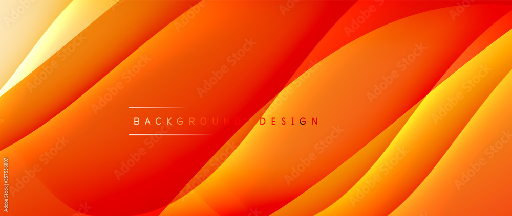 Fluid gradient waves with shadow lines and glowing light effect, modern flowing motion abstract background for cover, placards, poster, banner or flyer Fluid gradient waves with shadow lines and glowing light effect, modern flowing motion abstract background for cover, placards, poster, banner or flyer
