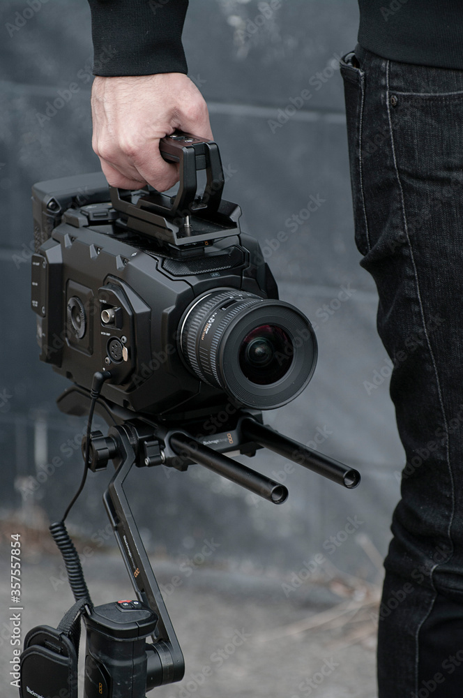 professional video camera