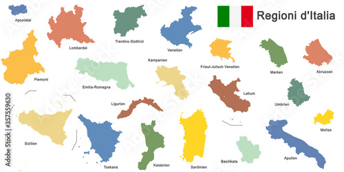 Italy and regions