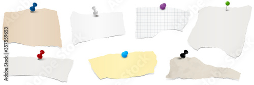 collection scrap of paper