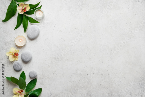 Canvas Print Spa Background