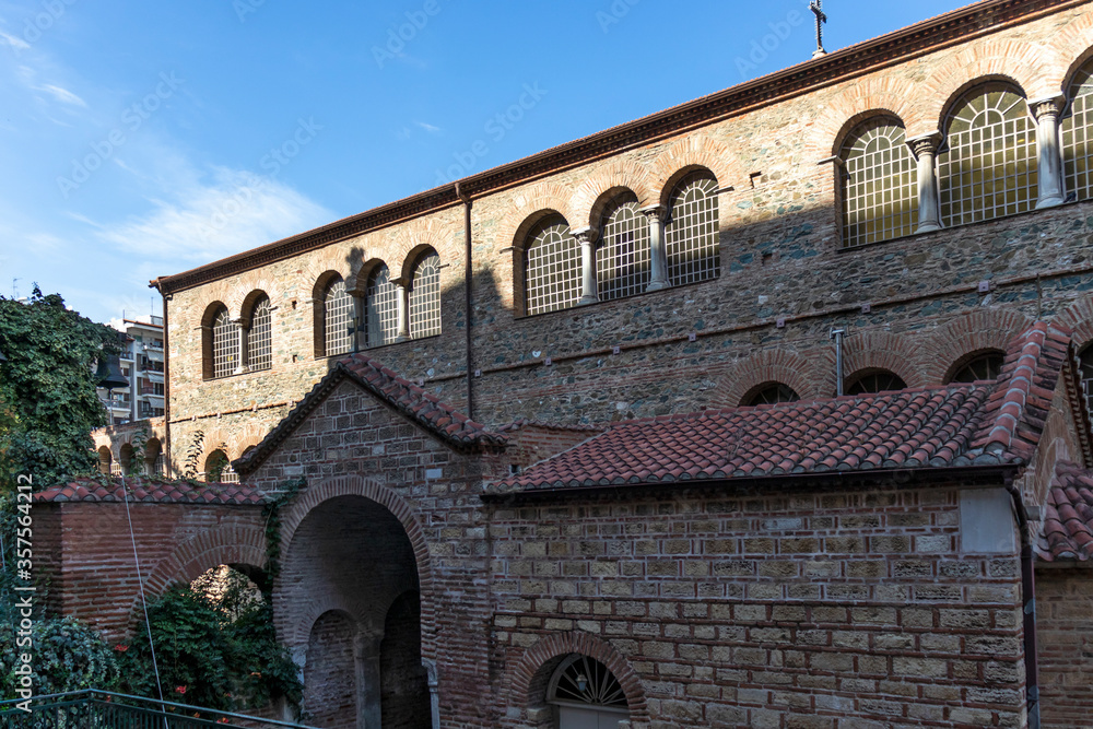 Fototapeta premium Church of the Acheiropoietos in Thessaloniki, Greece