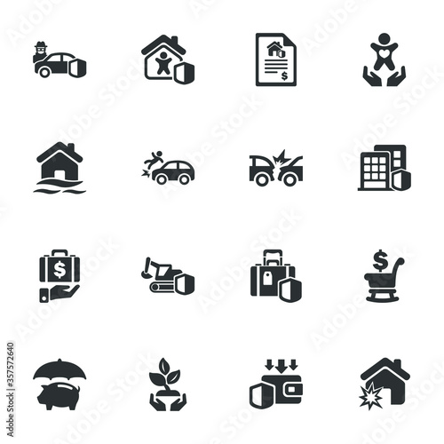 Risk and Insurance Icons - Set 7