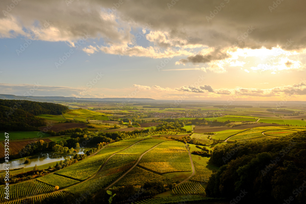 Φωτογραφία Weinberge am Stollberg – Deutschlands höchstem Weinberg - bei Handthal im Steige