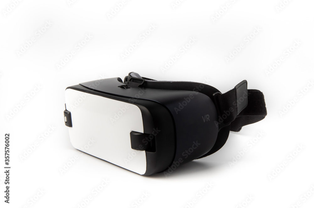 Virtual reality glasses on white background Virtual reality glasses on white background