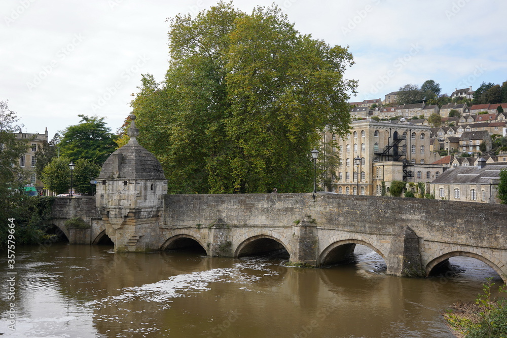 bridge over the river - namely the historic town of bradford on avon in wiltshire england bridge over the river - namely the historic town of bradford on avon in wiltshire england