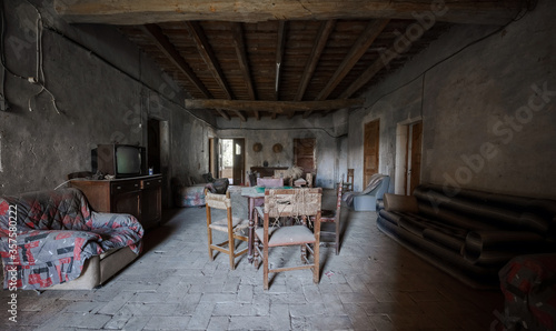 Fotografía interior of the old house