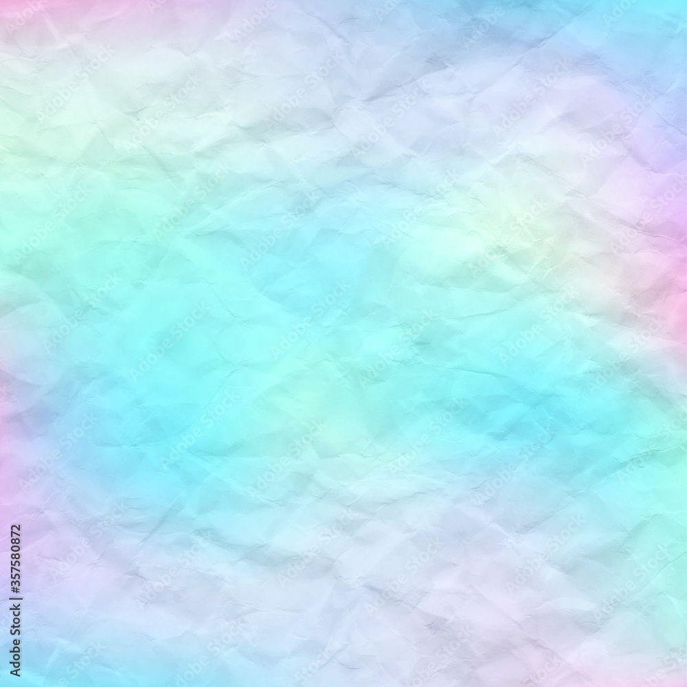 Fototapeta premium Texture of pastel crumpled paper for background