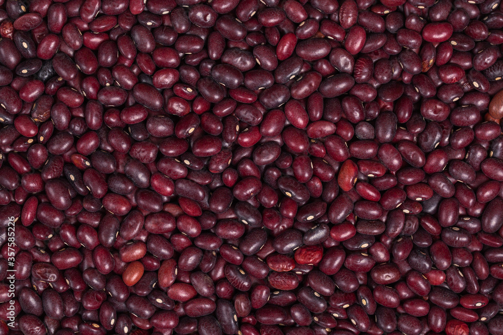 Red beans. Legumes background.