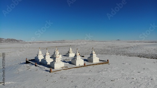 Stuba Heiligtum in der Mongolei