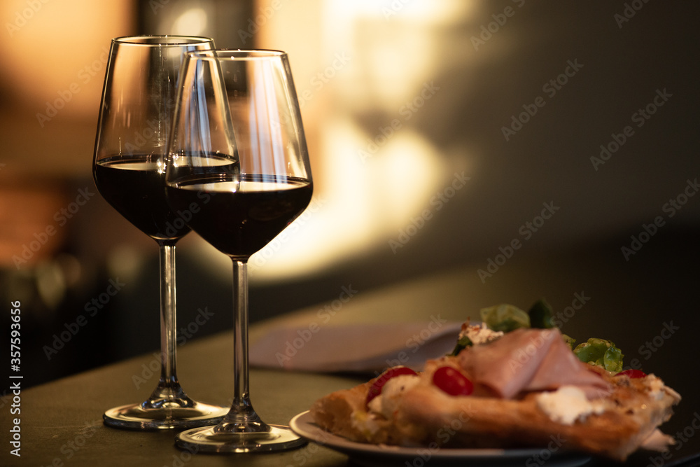 Naklejka premium vino