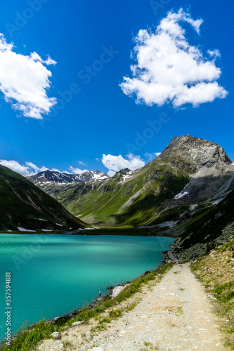 Rifflsee Pitztaler Alpen, Österreich
