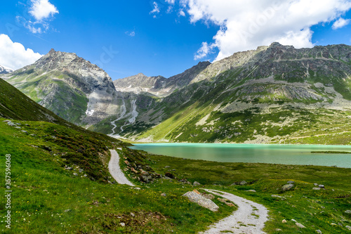 Rifflsee Pitztaler Alpen, Österreich