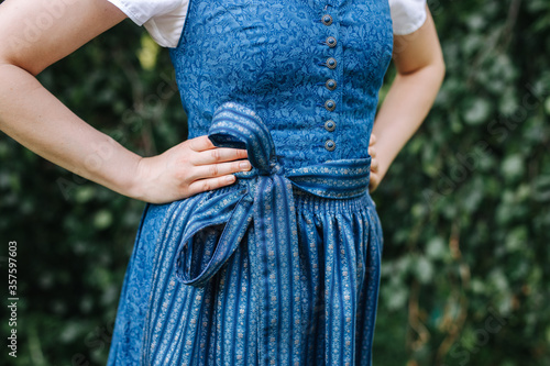 Traditional Bavarian dress called Dirndl