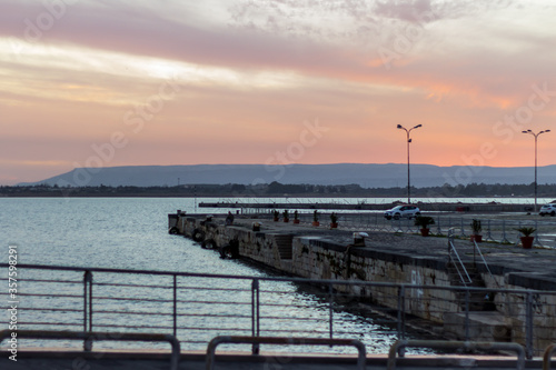 sunset on the pier © Sandro