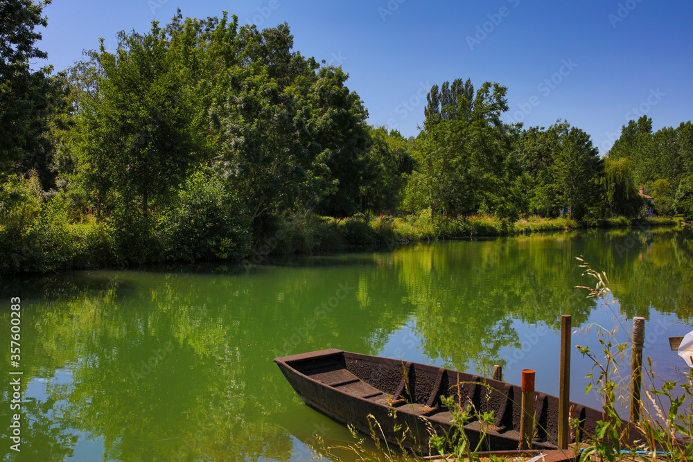 Obraz premium the Poitevin marsh France