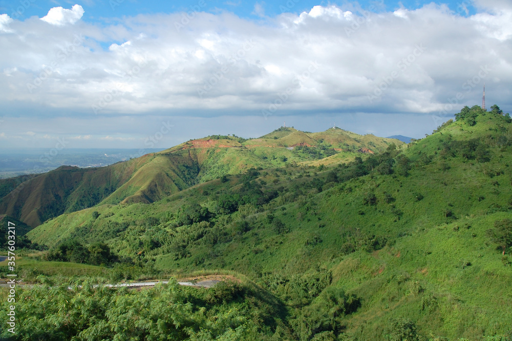 Surrounding mountains in San Mateo, Rizal, Philippines Stock Photo ...