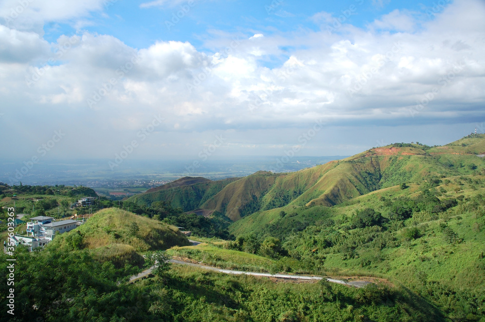 Surrounding mountains in San Mateo, Rizal, Philippines