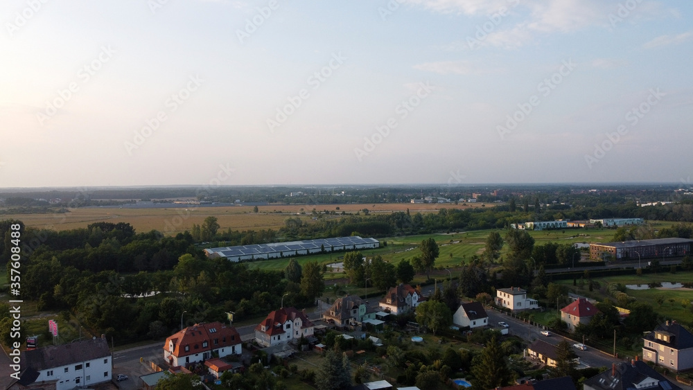 Dessau-Alten, Sachsen-Anhalt, Deutschland, 2020 von oben