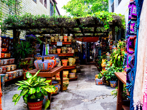 Fotografie The lovely city of St Augustine in Florida in the USA