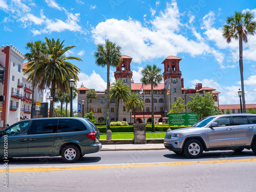 The Lightner Museum is a museum of antiquities, mostly American Gilded Age pieces, housed within the historic Hotel Alcazar building in downtown St. Augustine in Florida © quasarphotos