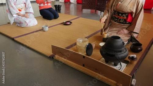 Japanese Tea Ceremony Van Dusen Garden Vancouver BC Canada